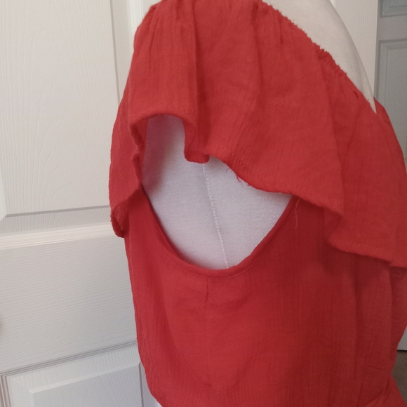 Mlle Gabrielle tiered ruffle midi dress. Large - Picture 4 of 10